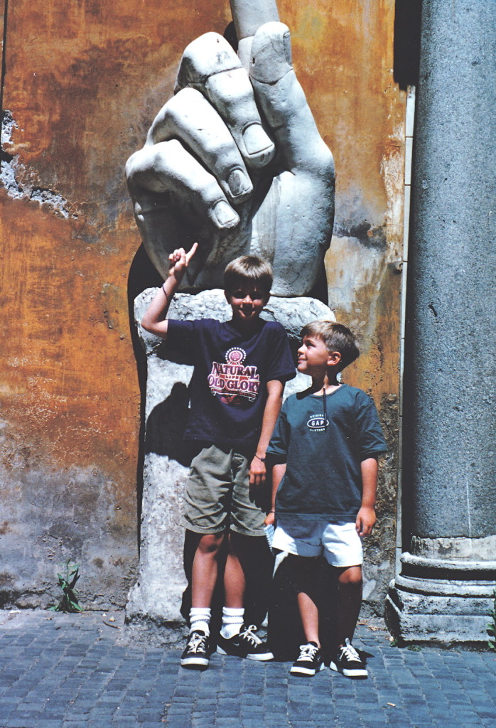 Colossus Statue Fragment, Capitoline Museum, Rome